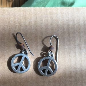 Brighton Peace earrings